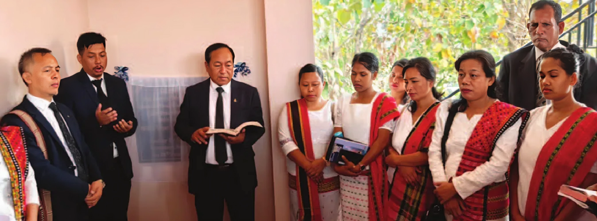Spotlight 1st quarter: Dedication of Argartala SDA Chruch
